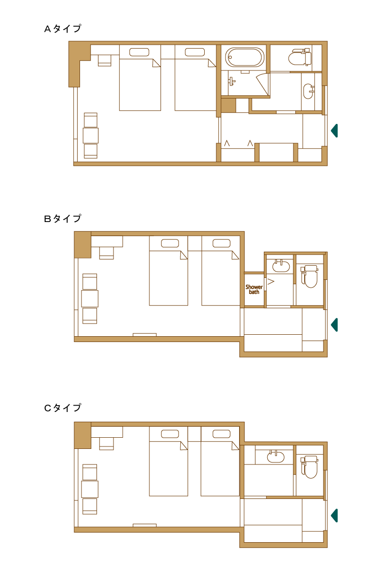 洋室ツイン